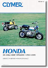 Honda 50 cm³ à 110 cm³