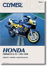 Honda CBR600F, F2, F3, SJR