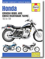 Honda CMX250 Rebel et CB250 Nighthawk