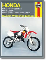 Manuel de réparation Honda CR Motocross 250 et 500 cm³