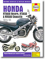 Honda NTV600, NT650V, Revere, Deauville