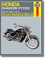 Honda VT1100 Shadow jusqu'à 1998