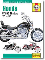 Honda VT1100 Shadow jusqu'à 2007