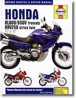 Honda 600, 650 Transalp, 750 Africa Twin