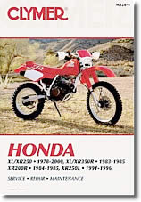 Honda XL et XR 250, 350