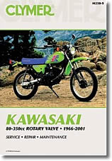 Kawasaki 80 cm³ à 350 cm³