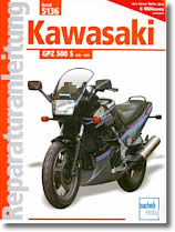 Kawasaki GPZ 500 S jusqu'à 1993