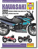 Kawasaki ZX 600, 750