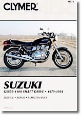 Suzuki GS 850, 1000 et 1100
