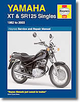 Yamaha XT 125, SR 125 jusqu'à 2003