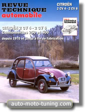 Revue technique Citroën 2cv 4 - 2cv 6 (1970-1990)