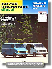 Revue technique fourgon Citroën C 25 diesel (1981-1991)