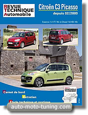 Revue technique Citroën C3 Picasso ess. et diesel (depuis 2009)