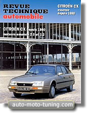 Revue technique Citroën CX essence (1980-1989)