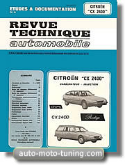 Revue technique Citroën CX 2400 ET CX25