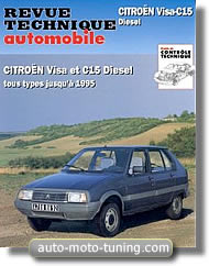 Revue technique Citroën Visa et C15 diesel (1984-1995)