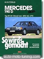 Revue technique Mercedes 190D diesel (1983-1993)