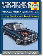 Revue technique Mercedes 200 essence et diesel (1985-1993)