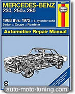 Revue technique Mercedes 230 - M180 (1968-1972)