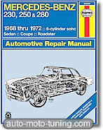 Revue technique Mercedes 250 / 250C / 250CE - W114 (1968-72)