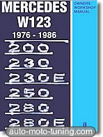 Revue technique Mercedes 280 et 280E (1976-1986)