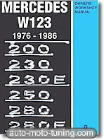 Revue technique Mercedes 230 et 230E (1976-1986)