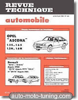 Revue technique Opel Ascona (1982-1989)