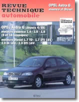 Revue technique Opel Astra G essence et diesel (depuis 1998)