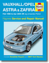 Revue technique Opel Astra essence (1998-2004)