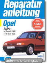 Revue technique Opel Astra F essence (depuis 1991)