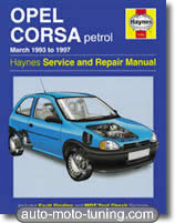 Revue technique Opel Corsa essence (1993-1997)