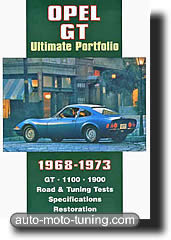 Documentation technique automobile Opel GT (1968-1973)