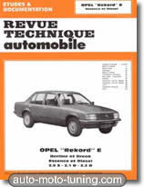 Revue technique Opel Rekord E (1975-1980)