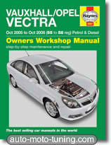 Revue technique Opel Vectra - essence et diesel (2005-20008)