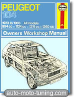 Revue technique Peugeot 104 (1973-1983)
