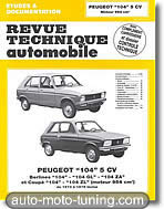 Revue Peugeot 104 5cv (1973-1979)