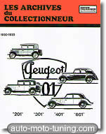 Revue technique Peugeot 201, 301, 401 et 601