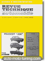 RTA Peugeot 204 (jusqu'à fin de fabrication)