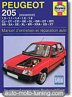 Revue technique Peugeot 205 essence (1983-1999)