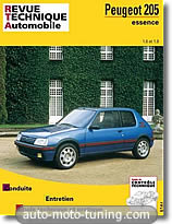 Revue technique Peugeot 205