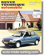 Revue technique Peugeot 205 (depuis 1983)