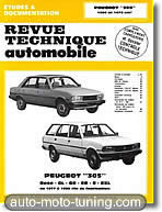 Revue technique Peugeot 305 essence (depuis 1977)