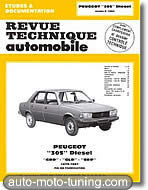 Revue technique Peugeot 305 diesel (1979-1982)