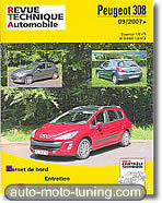 Revue technique Peugeot 308 essence et diesel (depuis 2007)