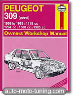 Revue technique Peugeot 309 essence (1986-1989)