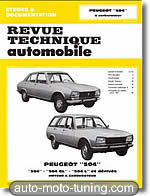 Revue technique Peugeot 504 essence