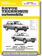 Revue technique Peugeot 604 V6 (1974-1986)