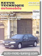 Revue technique Peugeot 605 essence et diesel