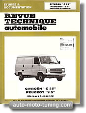Revue technique Peugeot J5 essence