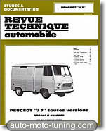 Revue technique Peugeot J7 essence (1965-1980)